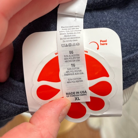 NWT CUSTOME INK | Graphic Men's T-shirt Blue XL - Picture 5 of 7